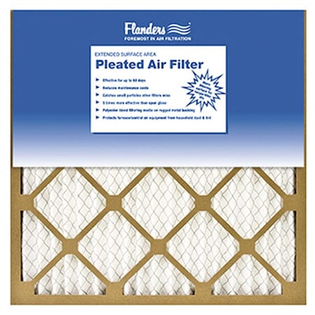 Aaf Flanders 20x25x1 Pleated Air Filter, 12 PK FL575625